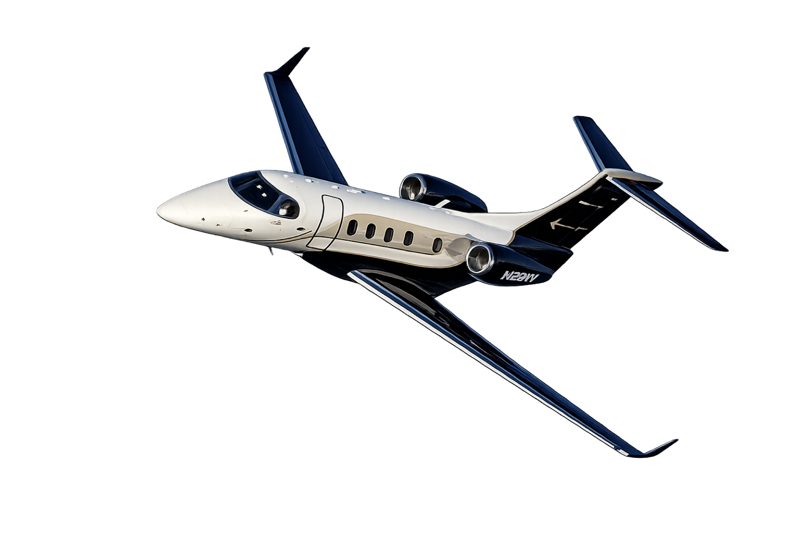 Embraer Phenom 300 light jet joining the Fetch Airlines fleet